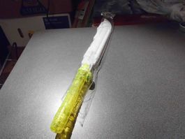 Leuchtschwert weiss/gelb, neu 10 Stück