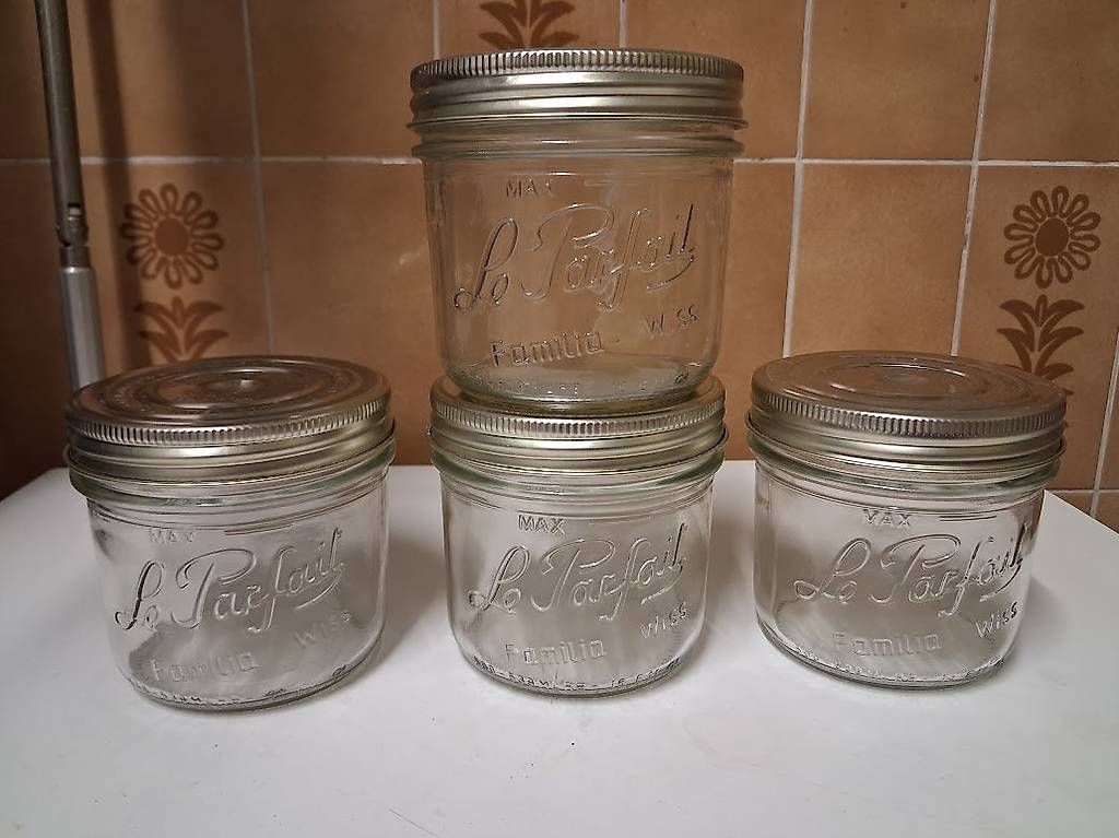 Contenitori & Simili: Lot de 4 bocaux petits "Le Parfait" – Usato da Genève venduto da Bell-47