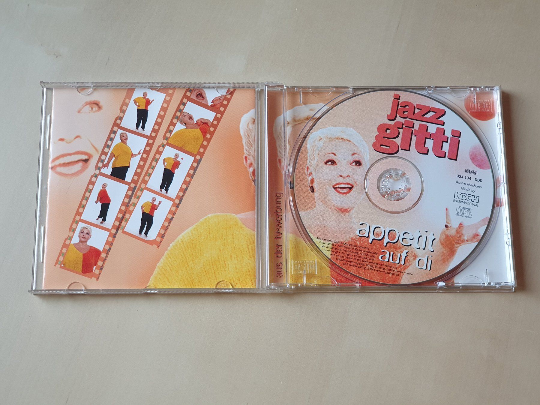 CD: Jazz Gitti Appetit auf di – Usato da Stansstad venduto da collectorsshop 2