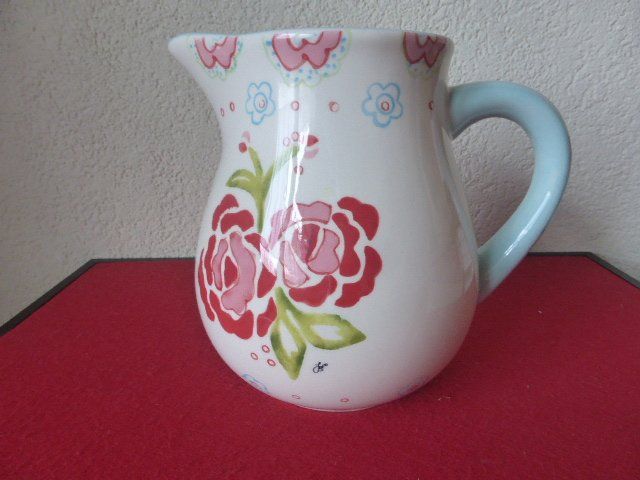 Caraffe: Milch/Wasser Krug  Keramik  neu – Nuovo (secondo la descrizione) da Hitzkirch venduto da kleinerbaer01