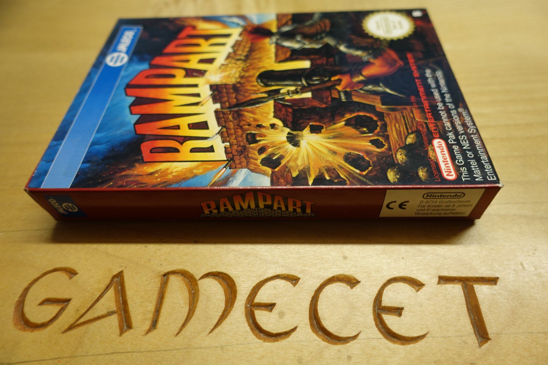 Nintendo Spiele: Rampart – Gebraucht aus Steinach von Gamecet 4