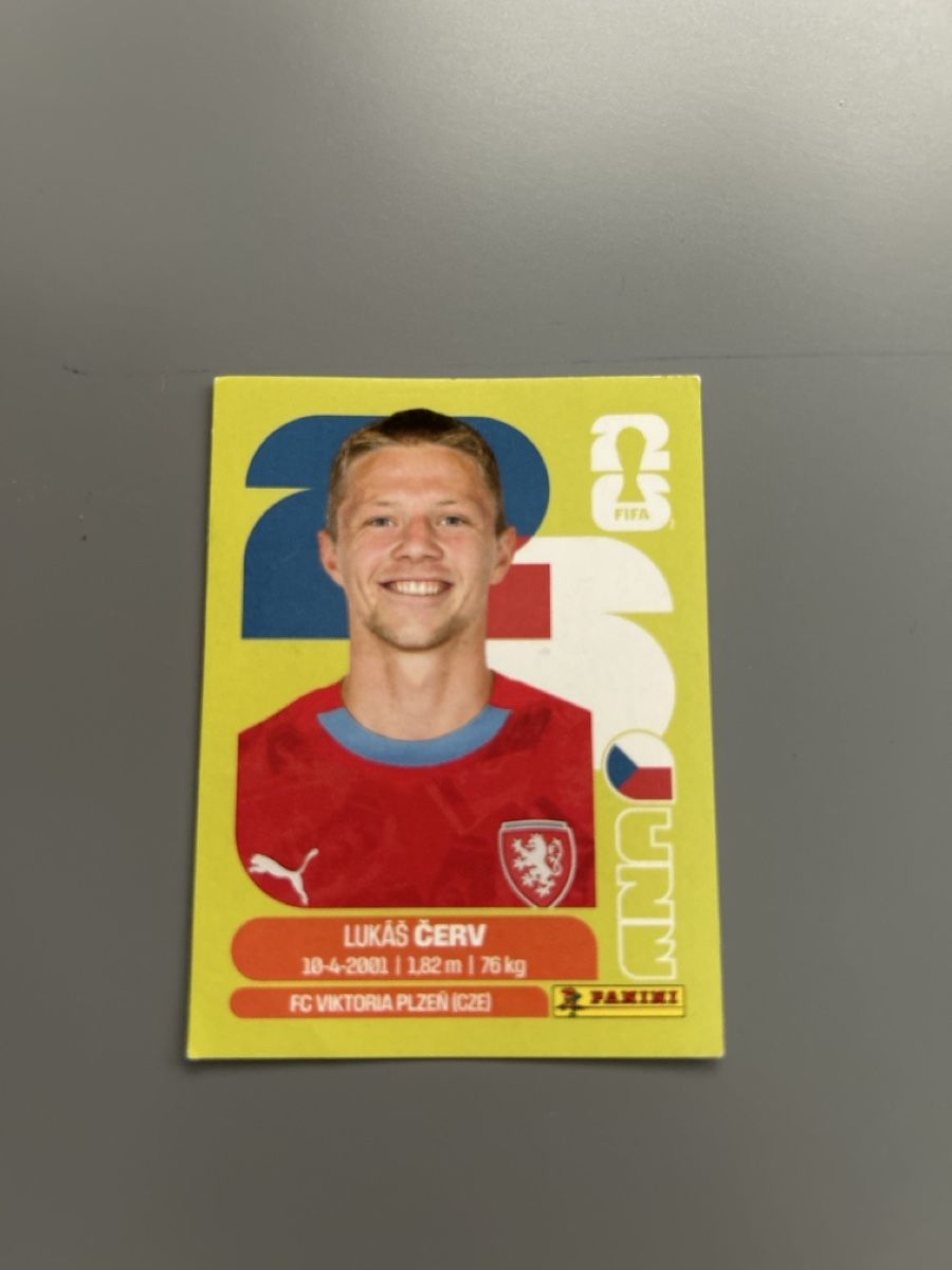 Panini Carte collezionabili: WM 2026 Panini Sticker Lukas Cerv CZE 11 – Nuovo (secondo la descrizione) da Boniswil venduto da sim_7zhp