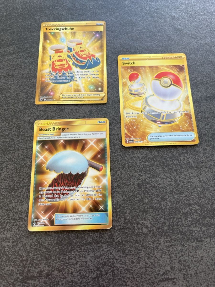Pokémon Cartes à collectionner: Pokémon Trainer (Switch, BeastBringer, Trekkingschuhe) – Neuf (Voir description) à Zug par Haegito 2