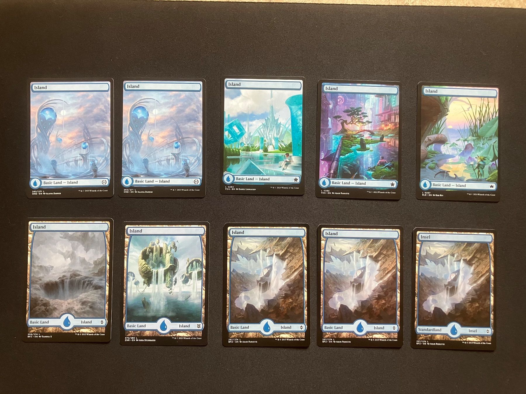 Karten: Magic The Gathering full art lands – Gebraucht aus luzern von rammdave 1