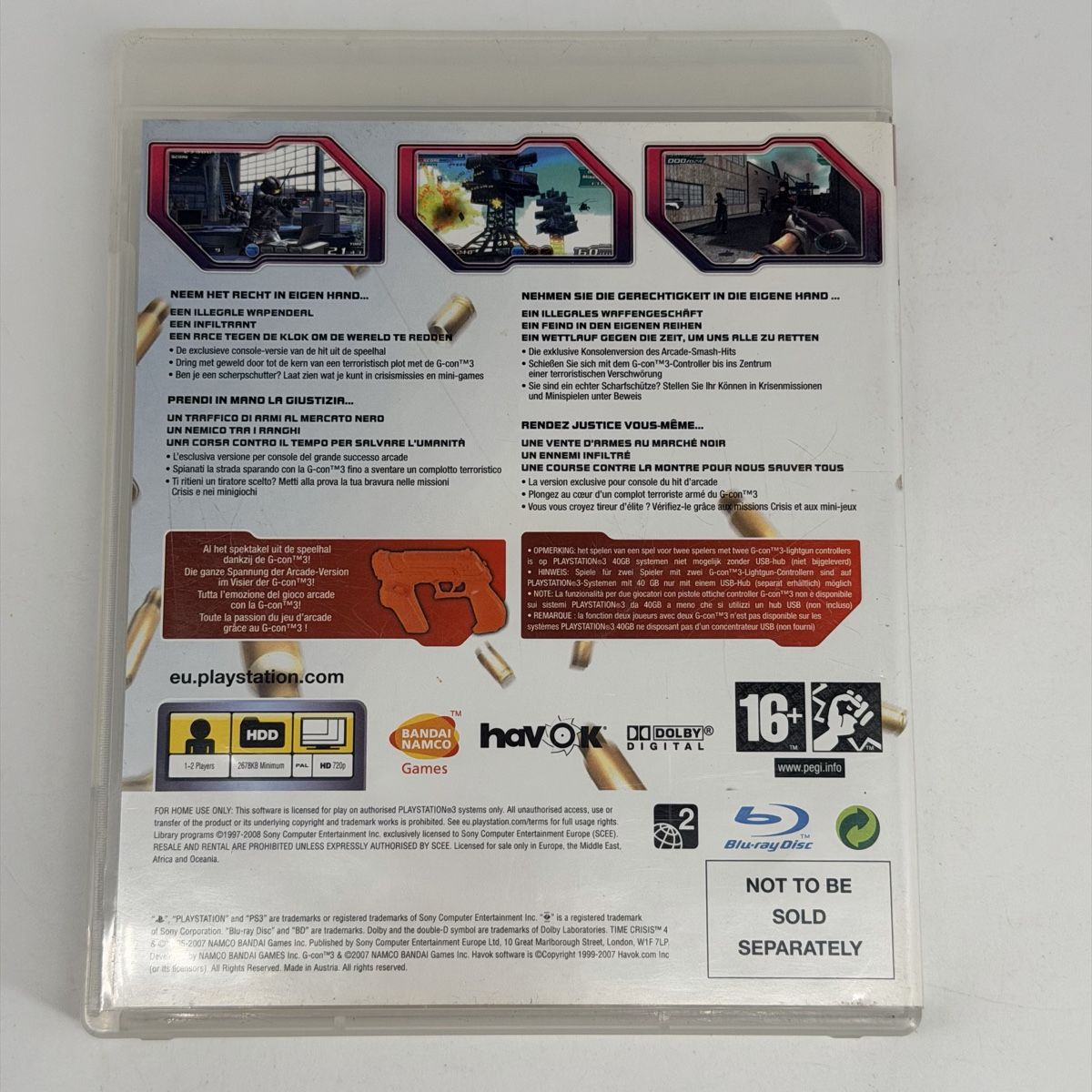 Sony Spiele: Jeu PlayStation 3 Time Crisis 4 – Gebraucht aus Vessy von _Callidus_ 1