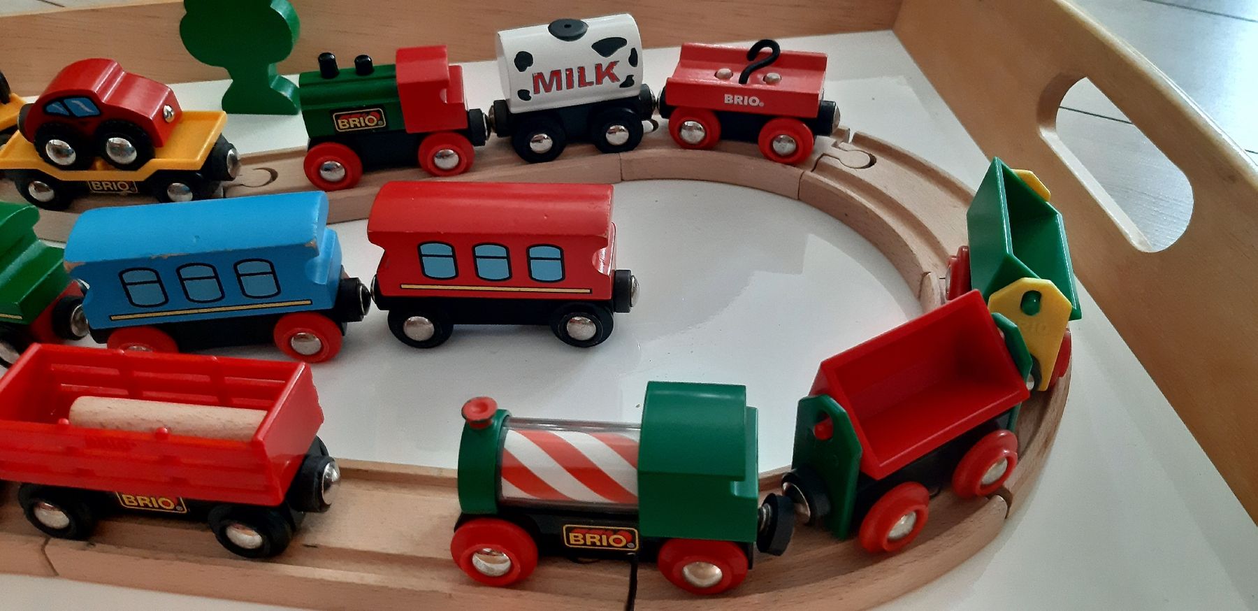 Brio Spielzeuge: BRIO  -  Eisenbahn  -  Konvolut  -  Holz  -  Kunststoff  – Gebraucht aus Tagelswangen von BrigittaC01 3