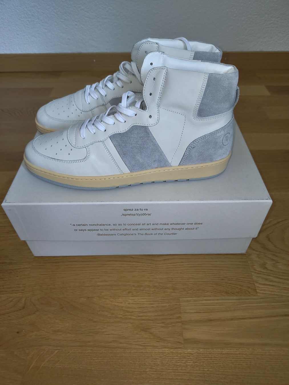 Herrenschuhe: Collegium Pillar Destroyer Platinum Suede – Neu und originalverpackt aus Zürich von John_777