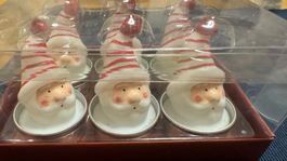Teelichter Nikolaus - Weihnachtsmann