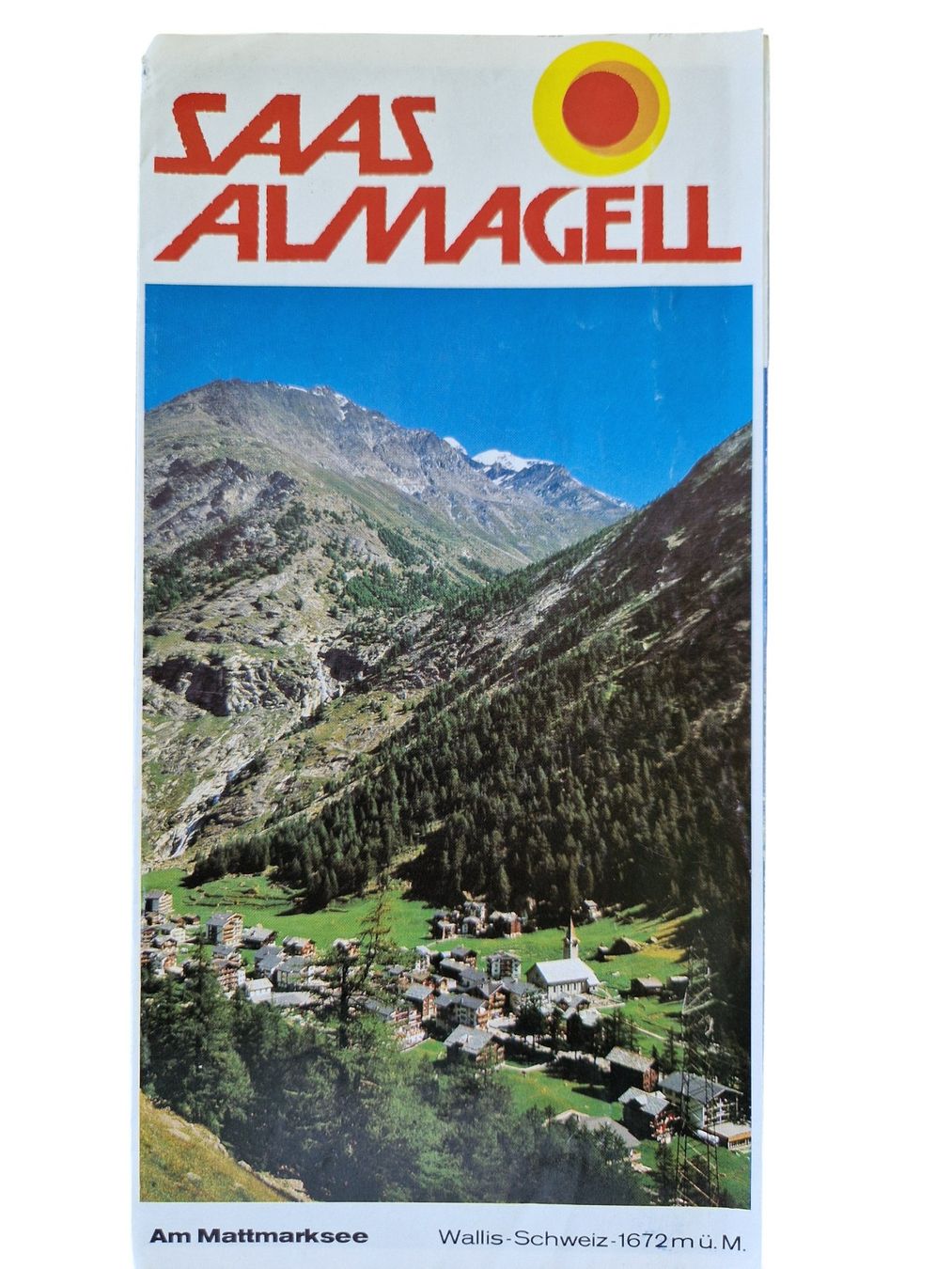 Documents: Broschüre Saas Almagell Wallis – D'occasion à Mörschwil par aik_x8mc