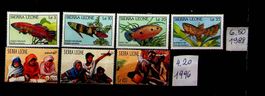 AFRIQUE SIERRA LEONE 2 SÉRIES NEUVES 1988+96. COTE 10 €/U591