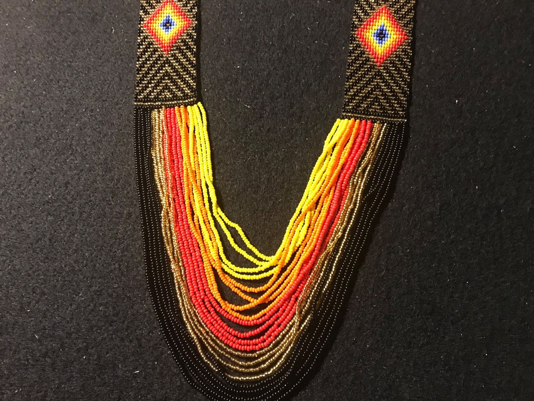 Catenine: Glasperlen Kette Amazonas – Nuovo (secondo la descrizione) da Basel venduto da Michael-Keltoi 1