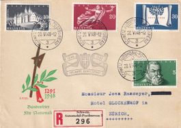 3. Automobil-Postbureau (Bern) 100 Jahre Bundesstaat 1948