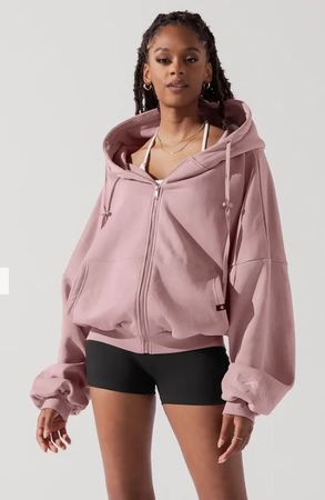 POPFLEX Zip Cloud Hoodie - Blush Gr. 46