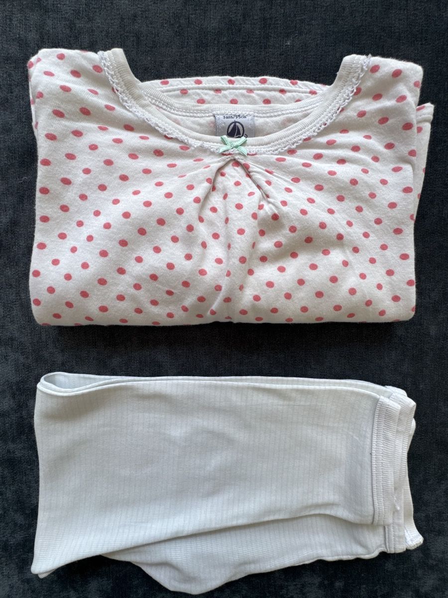 Petit Bateau Pigiama & Simili: Petit Bateau Pyjama Mint & Koralle   – Usato da Zumikon venduto da pobeda.london 1