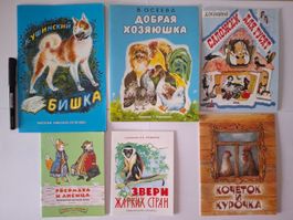 6 Livres pour enfants en RUSSE / RUSSISCH / Russian