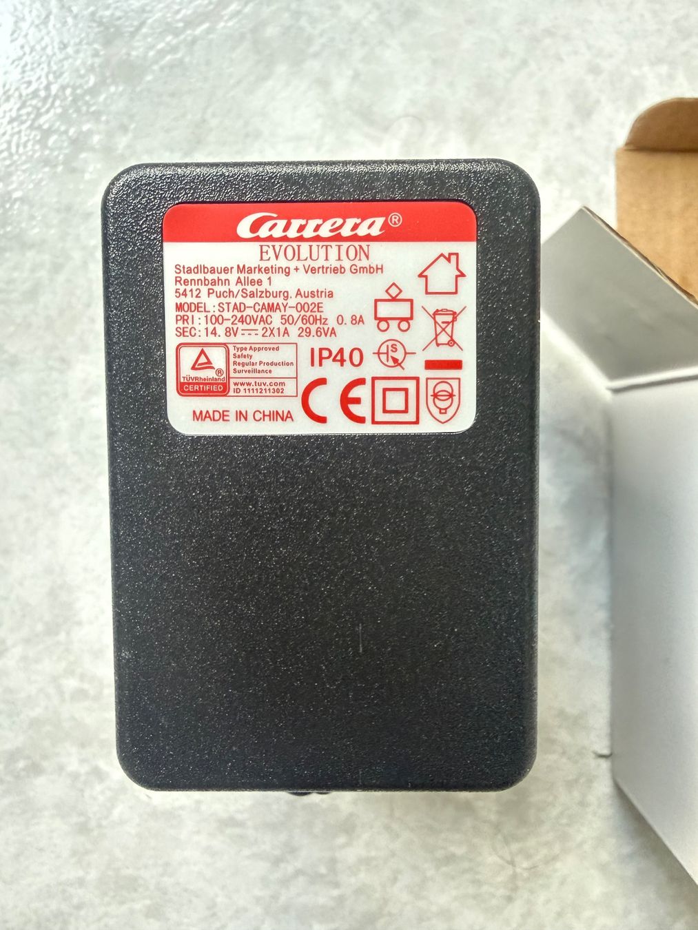 Carrera Circuits: Alimentatore Carrera Evolution STAD-CAMAY-002E – Neuf (Voir description) à Monte Carasso par Ely67 1