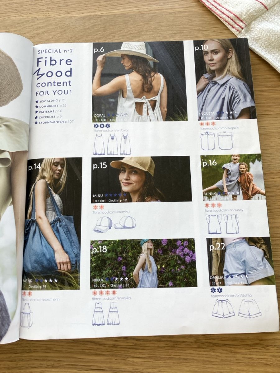 Cartamodelli: Fibre Mood, Ausgabe Nr.24, Juli 2023 – Nuovo (secondo la descrizione) da Oberlunkhofen venduto da Nuemmiis 2