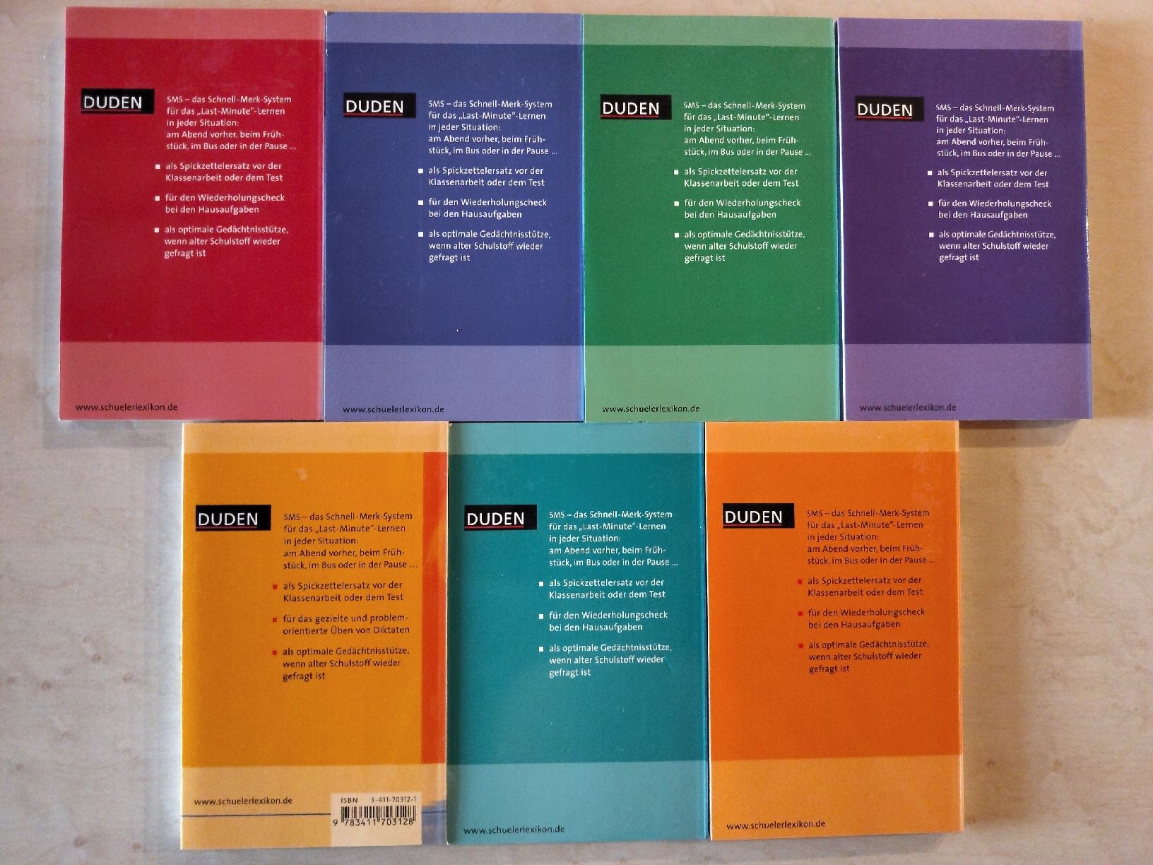Libri: Duden "SMS" - Schnell-Merk-System / Diverse Themen – Usato da Bowil venduto da taomi 1