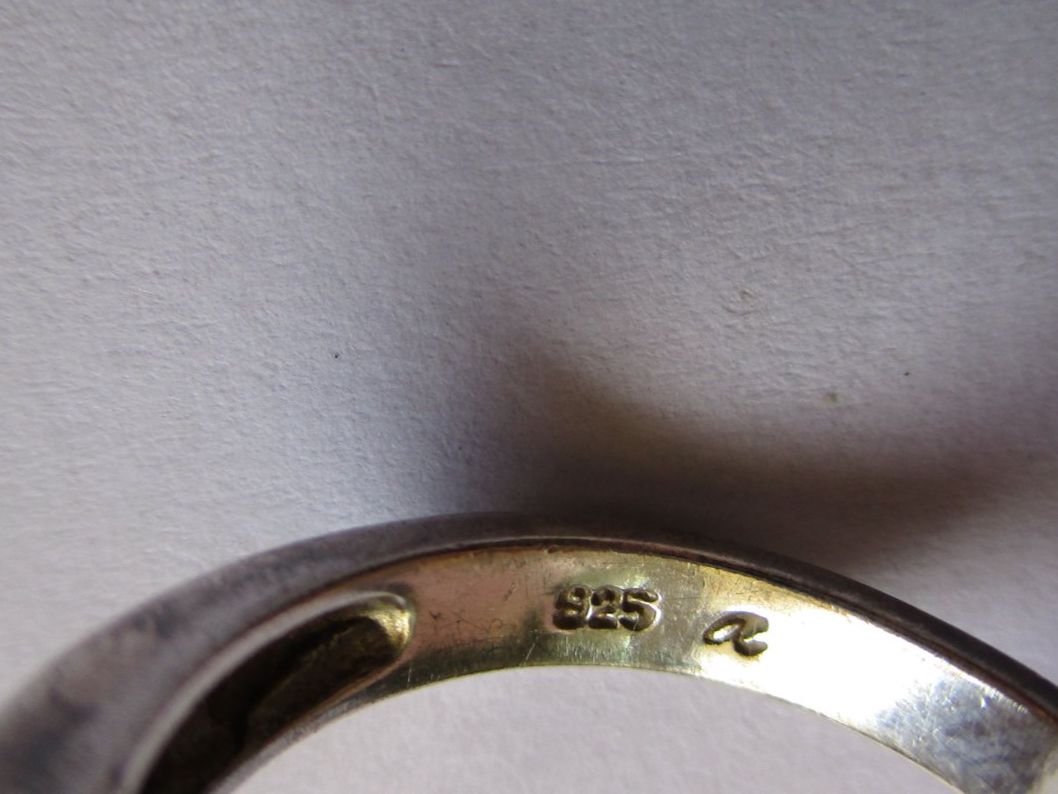 Anelli: Bague argent 925 et pierre zircon – Usato da La Sarraz venduto da vic_v6kz 3