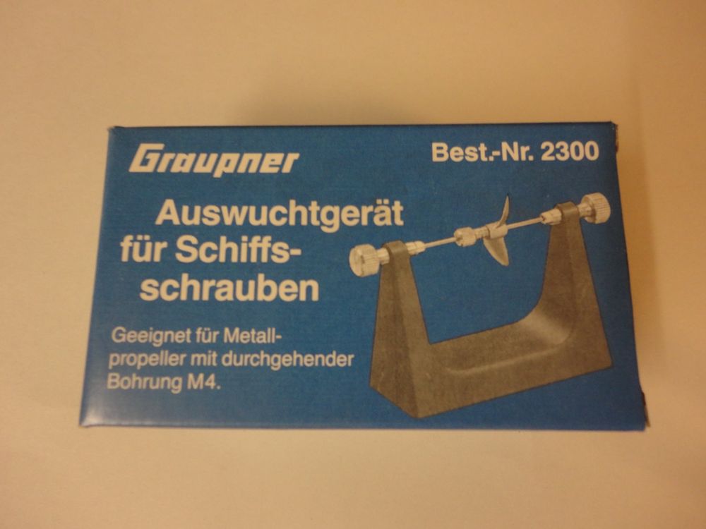 Graupner Schiffsschraube Race Rechts – 31,0 Mm, M4 Gewinde, Carbon-Polyamid, 2-flügelig