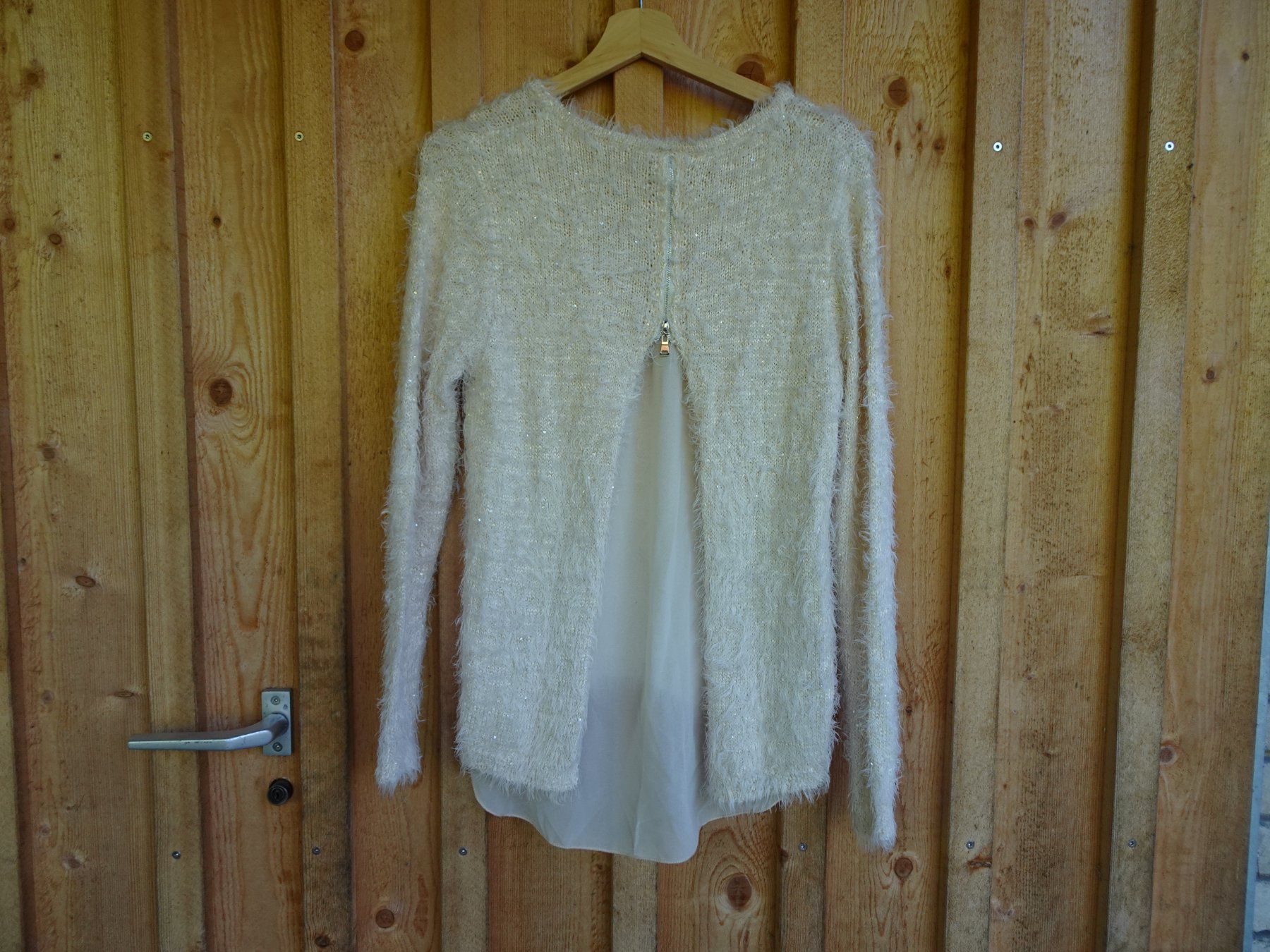 Maglioni & Felpe: Hellbeiger warmer Strickpulli Gr. S - 221102 – Usato da Küssnacht am Rigi venduto da Good4Deckeli 1