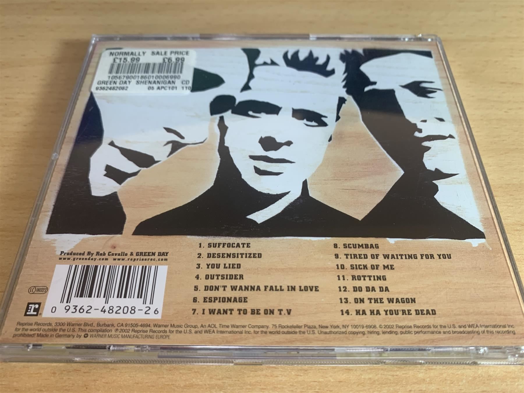 CD: Green Day – Shenanigans – Usato da Rikon im Tösstal venduto da Alpenmutz 1