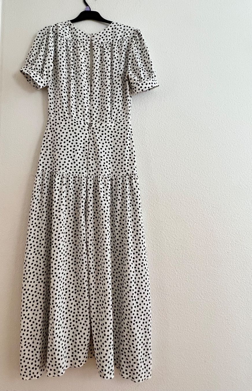 Topshop Vestiti: Topshop gepunktetes Maxikleid Gr. 36 – Usato da Schwerzenbach venduto da cygnuss 7