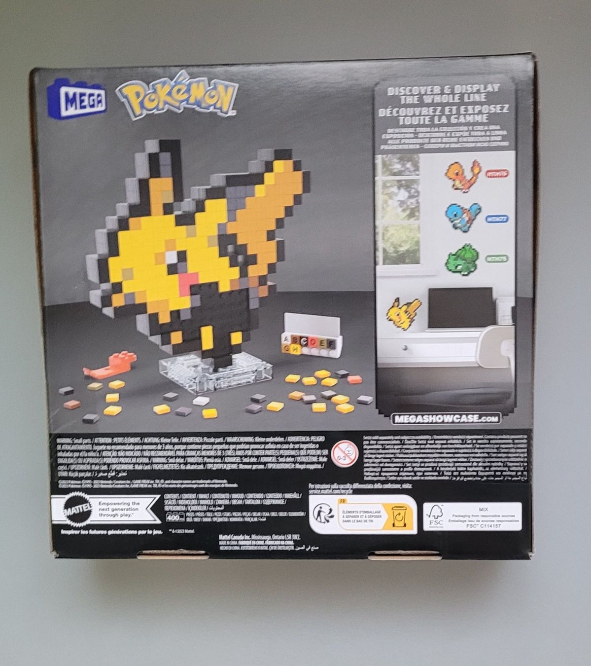 Mega Baukästen: Mega Pokemon Pikachu Pixel Art 400 Pcs Neu – Neu (gemäss Beschreibung) aus Oberuzwil von aseinkaufswelt 1