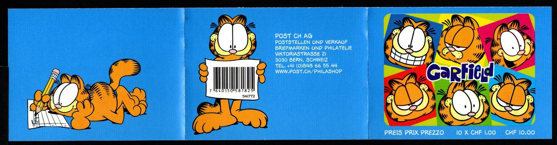 Alle Briefmarken: 2014 2013 Postfrisches Markenheftchen**, Garfield – Neu (gemäss Beschreibung) aus Löhningen von Fourbi18 1