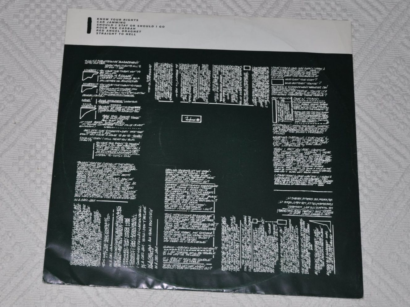 Vinyles: LP The Clash - Combat Rock – D'occasion à Boll par Theodora15 2