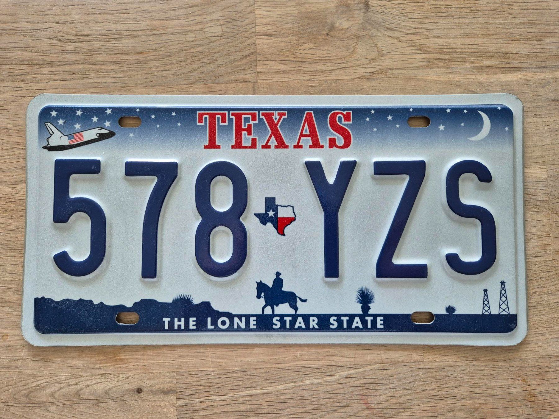 Insegne: US Nummernschild Texas – Usato da Rüti ZH venduto da pep_l9zp