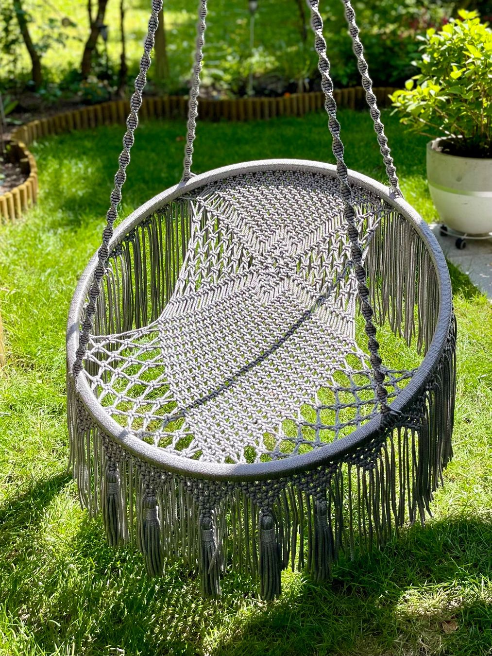 Poltrone pensili da giardino: Hängesessel für Ihre Wohnung, Terrasse, Balkon oder Garten – Nuovo e nell'imballaggio originale da Adliswil venduto da Ajoure_Atelier 6