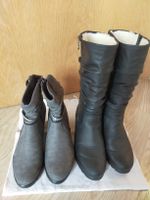 2paar Rieker Stiefel Grösse 40 Neuwertig