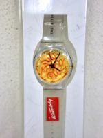 Uhr Armbanduhr KAMBLY mit Bretzeli Zifferblatt Werbeartikel