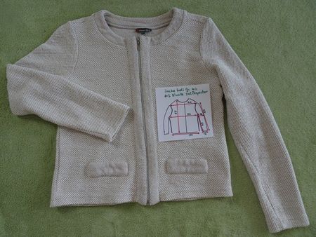 Damen-Jacke beige STREET ONE, Gr.40 =Skizze, kleidsam