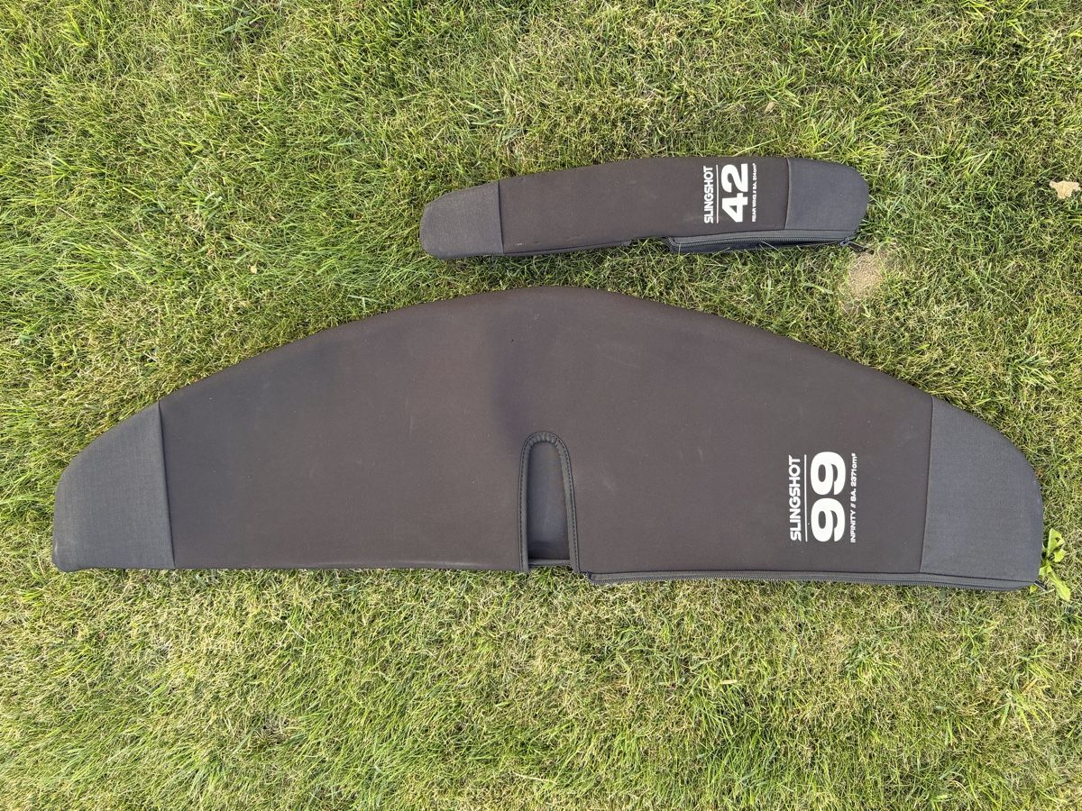Slingshot Tavole da surf e di nuoto: Slingshot Hydrofoil hover glide f-wing v2 set – Usato da Frauenfeld venduto da Tendi.01 3
