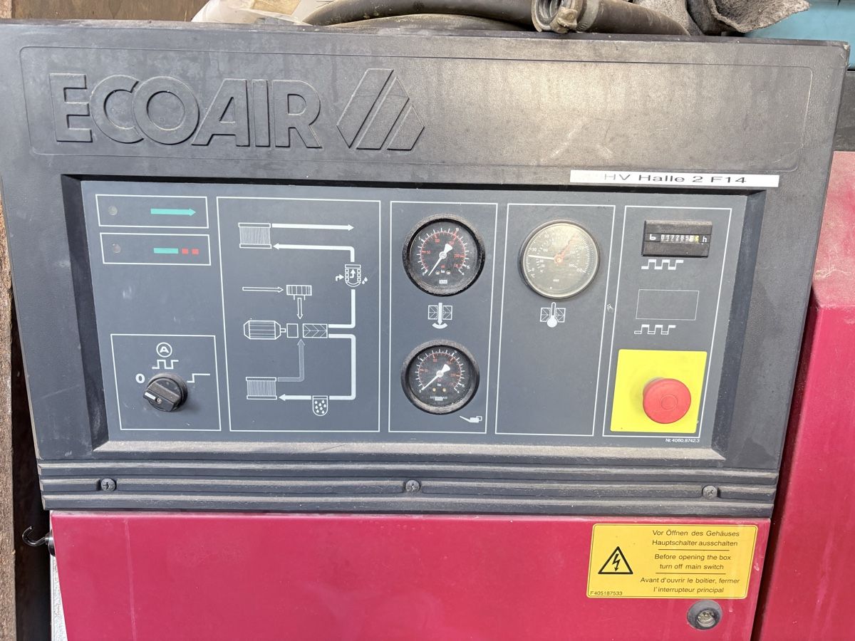 Compressori: Schraubenkompressor EcoAir D31 – Usato da Trübbach venduto da pzajjG 1
