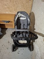 Poussette Graco combinée grise occasion bon état
