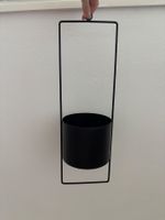 Hängeropf Metall schwarz