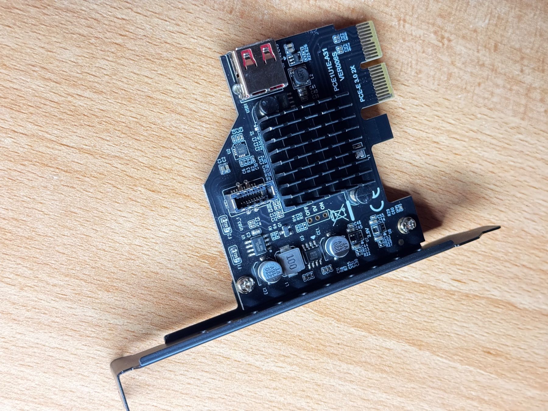 Unità & Adattatore: ASMedia USB3.1 PCI-E CARD ASM3142 – Nuovo e nell'imballaggio originale da La Tour De Peilz venduto da Feierabend666 1