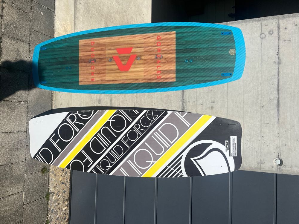 3x Kites 2x Brett 2x Bar und viel Zubehör Kaufen auf Ricardo