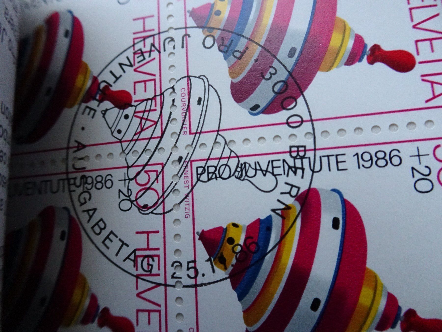 Alle Briefmarken: PJ 1986**und* – Neu (gemäss Beschreibung) aus Aadorf von Chnorli-Furz 2