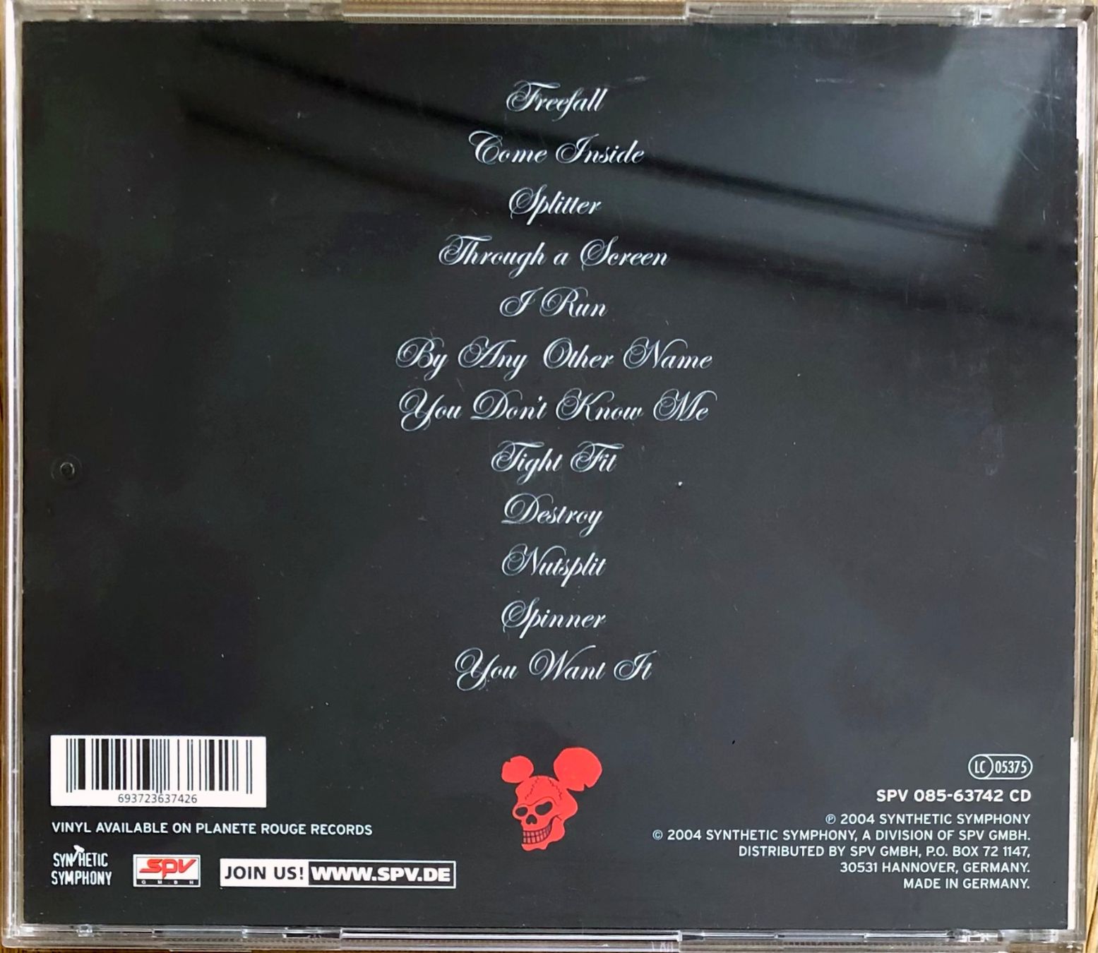 CD: Fixmer/McCarthy – Between The Devil... – Usato da Martigny venduto da jereq 1