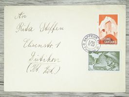 TR15 Enveloppe + Timbre Suisse 1939/40 FeldPost
