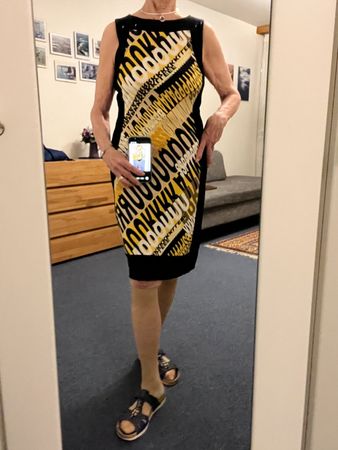 Sommerliches Kleid Mandarin von Heyne, Grösse 36, neuwertig