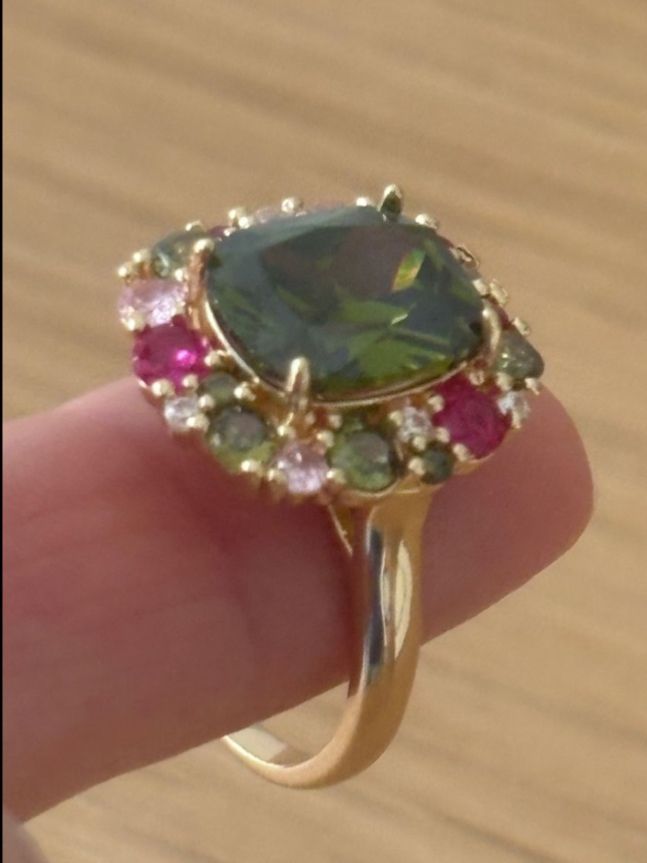 Bagues: Luxus Elegante Gr.19/9 Ring Farbe: Gold Multicolore – Neuf (Voir description) à Biel-Bienne par Roserosse13 5