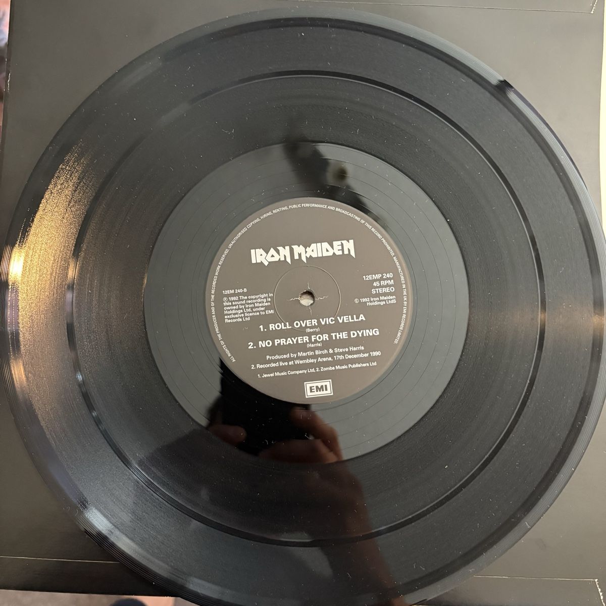 Dischi in vinile: Iron Maiden - From Here to Eternity - single + poster – Usato da Guntershausen venduto da Simone_75 2