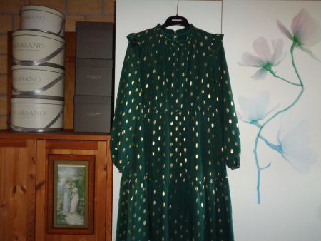 *** Kleid mit Gold Details *** / Neu