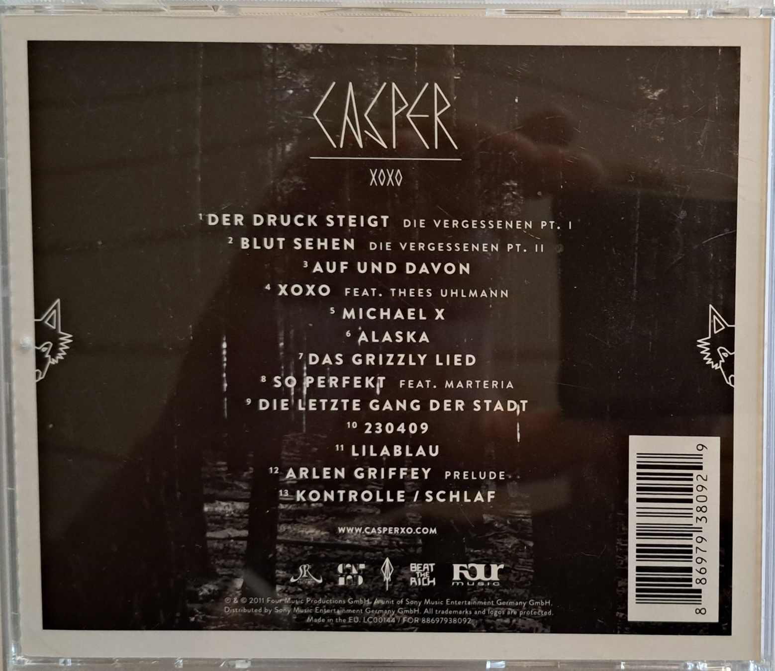 CD: Casper - Xoxo – Usato da Tenniken venduto da mik_6mxg 9