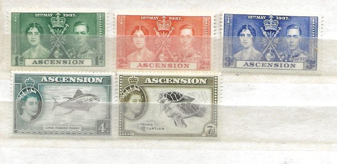 Alle Briefmarken: Ascension 1937 ** – Neu (gemäss Beschreibung) aus Sion von PierreP01